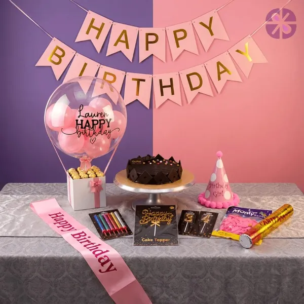 Cake Balloon Bouquet