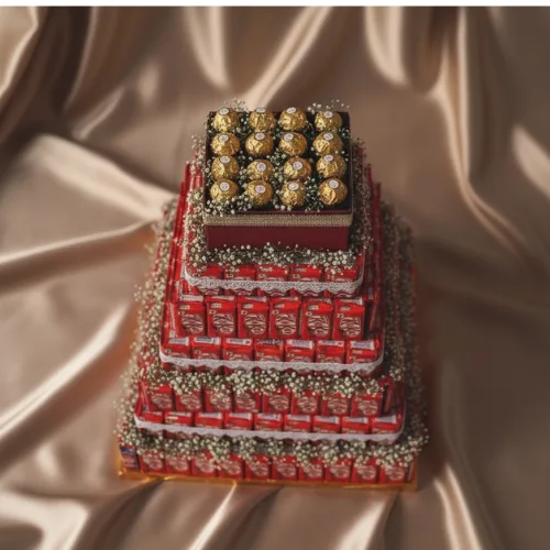 The Grand KitKat Tower & Ferrero Rocher Chocolate