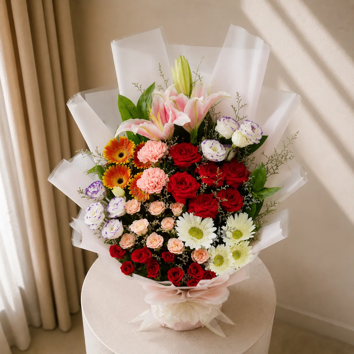 Celebration Grande Mixed Flower Bouquet