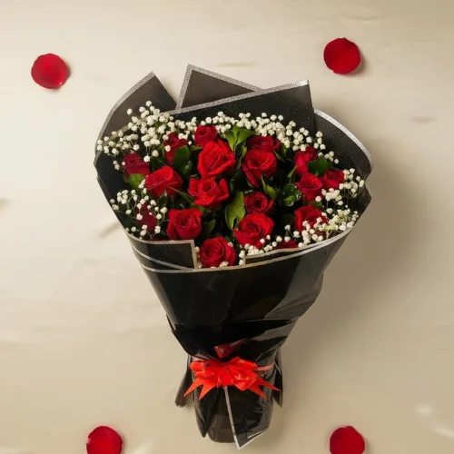Deluxe Red Rose Statement Bouquet