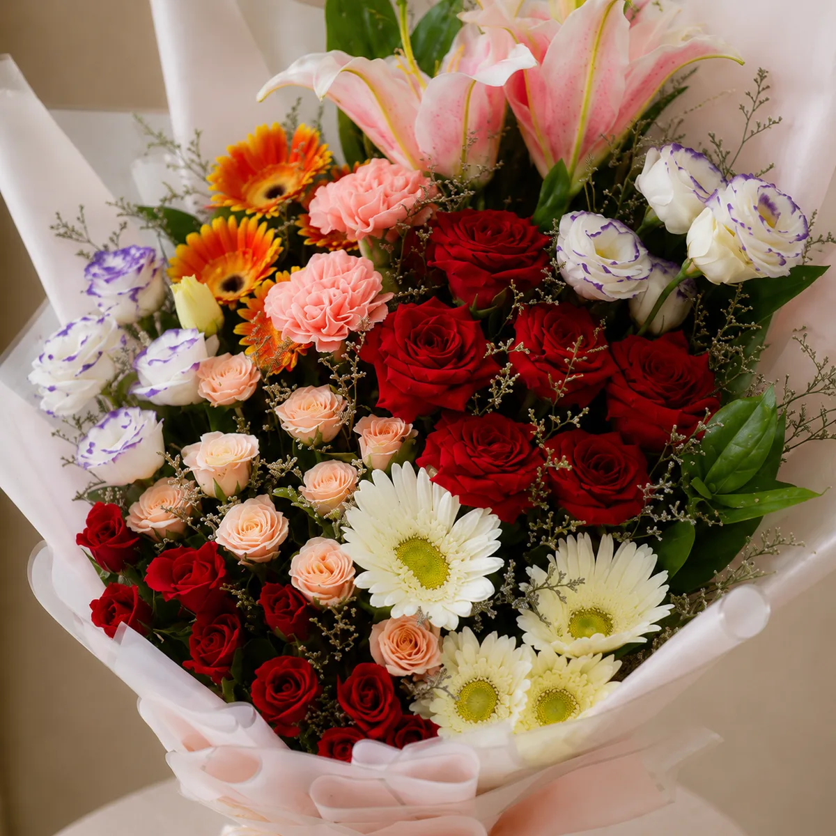 Celebration Grande Mixed Flower Bouquet
