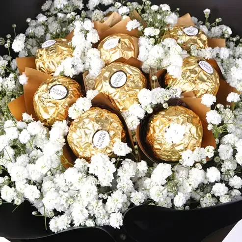 Ferrero Rocher Chocolate & Floral Delight Bouquet