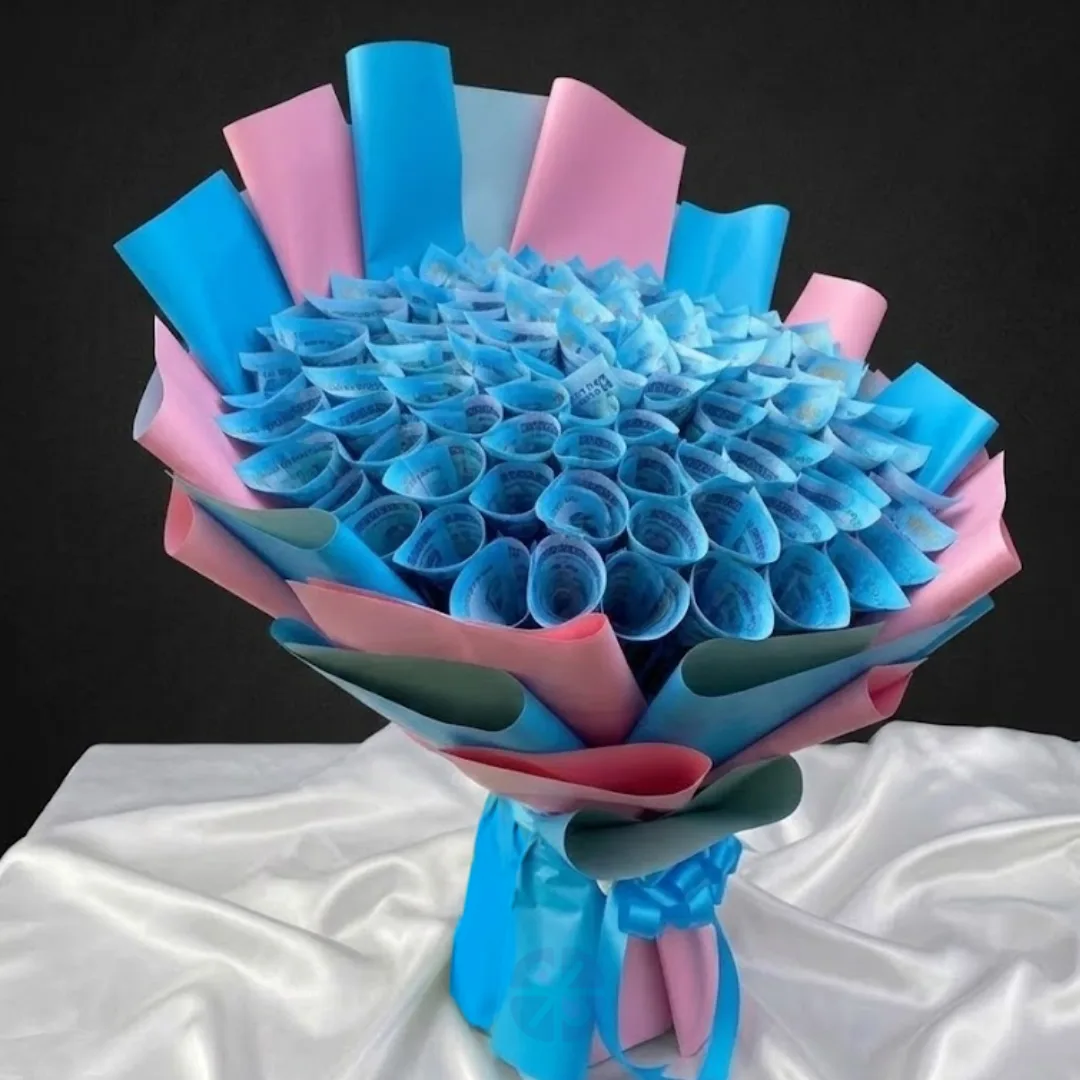 100 Taka Grand Celebration 100 Notes Money Bouquet