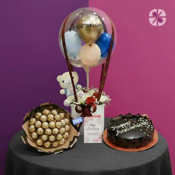 Celebration Grandeur Ultimate Birthday & Anniversary Combo Set