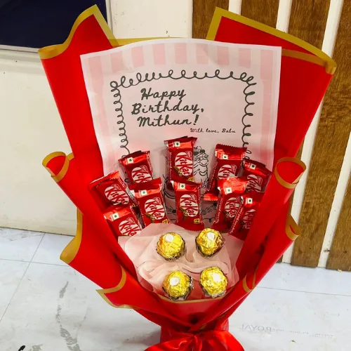 I Love You More Than Chocolate Gift Bouquet