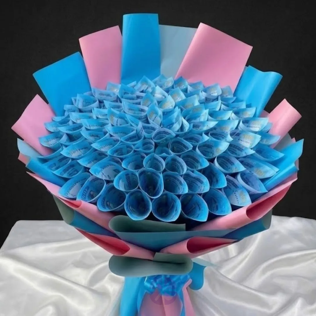 100 Taka Grand Celebration 100 Notes Money Bouquet