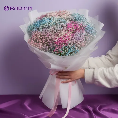 Festival of Clouds Mixer Color Baby's Breath Mega Bouquet