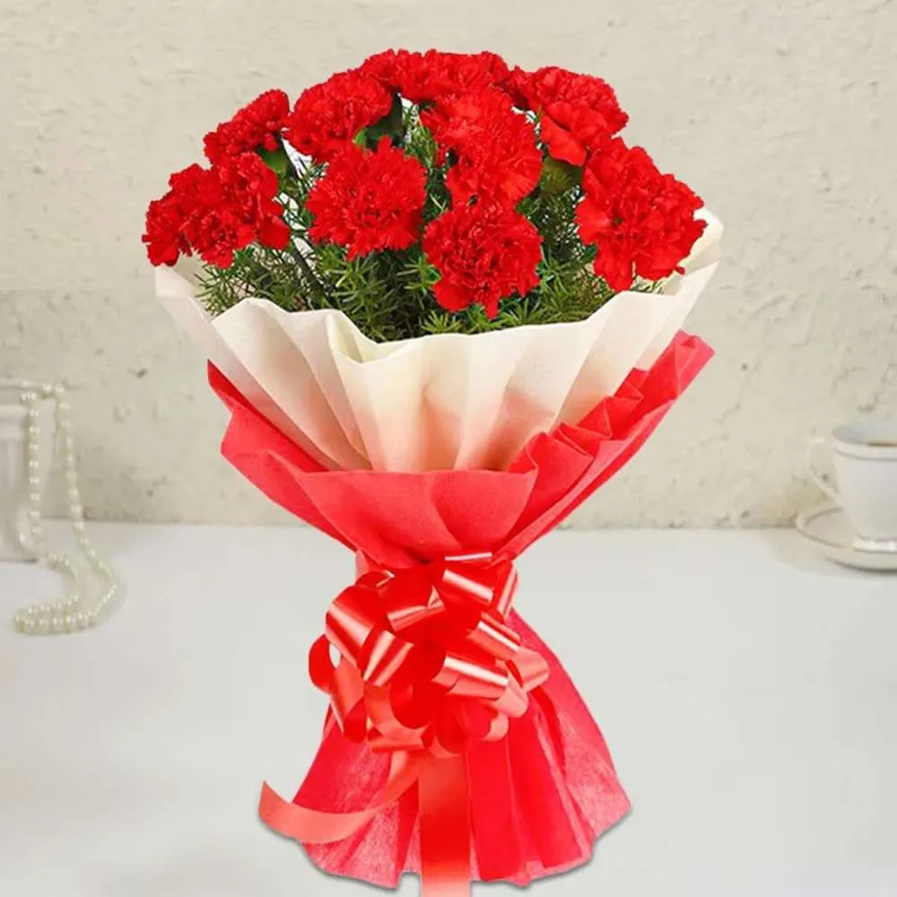 Red Carnation Bouquet