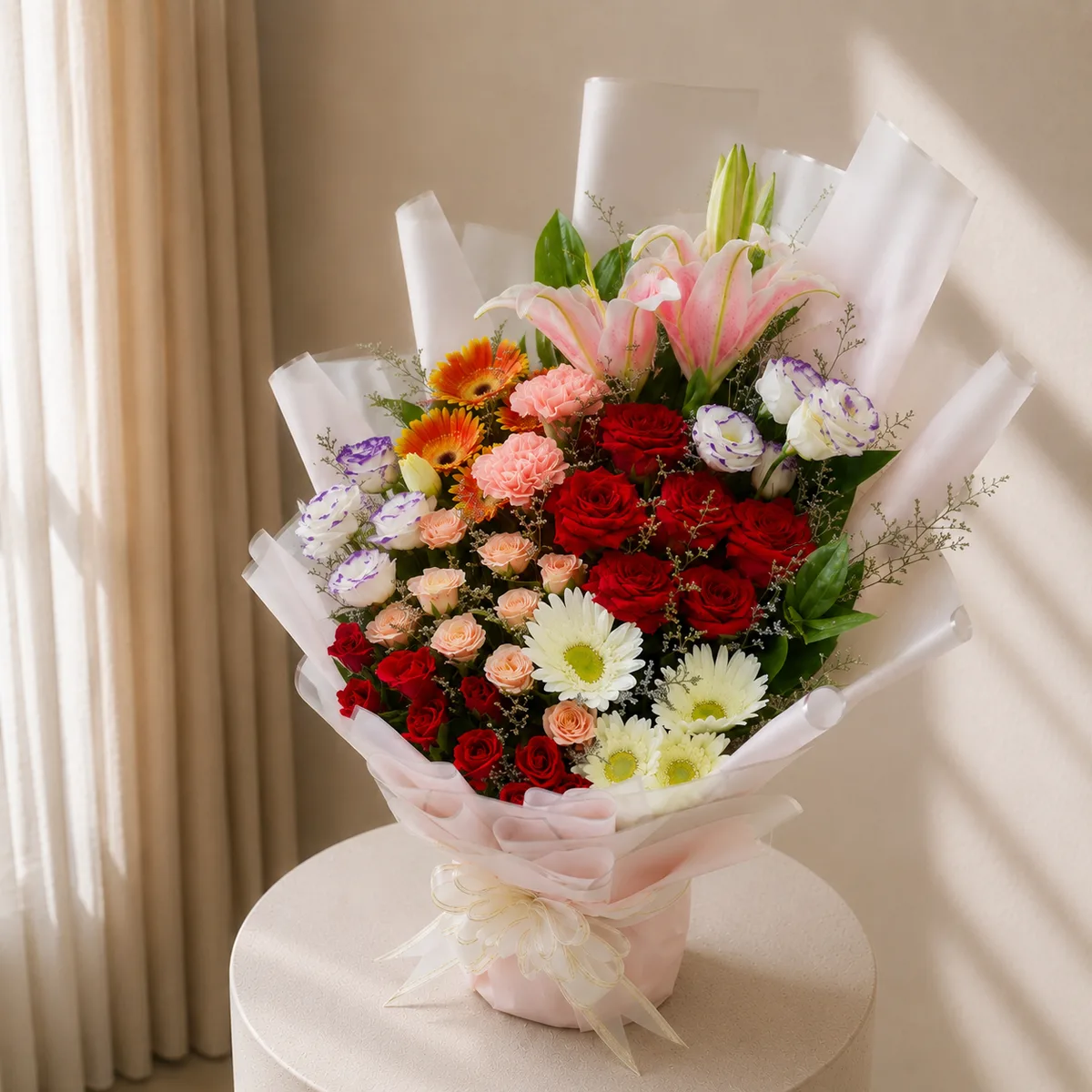 Celebration Grande Mixed Flower Bouquet