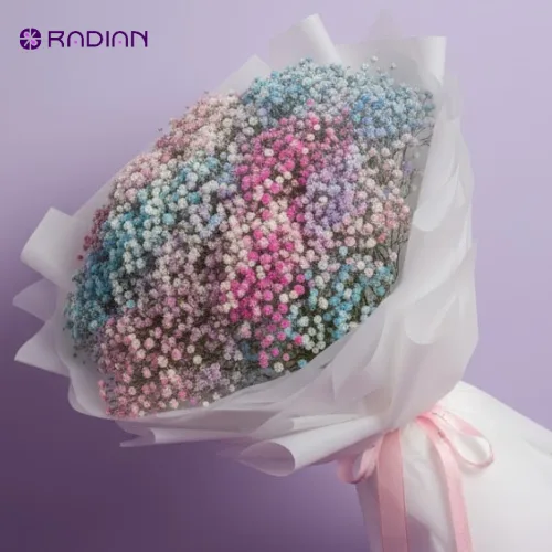 Festival of Clouds Mixer Color Baby's Breath Mega Bouquet