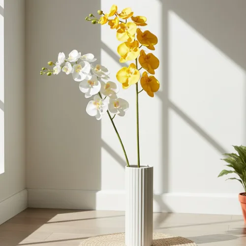 The Exotic Elegance Long Stem Faux Phalaenopsis Orchid
