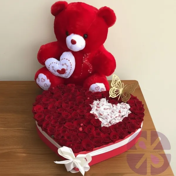 Flower and Teddy