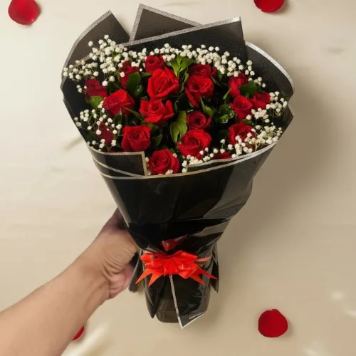 Deluxe Red Rose Statement Bouquet