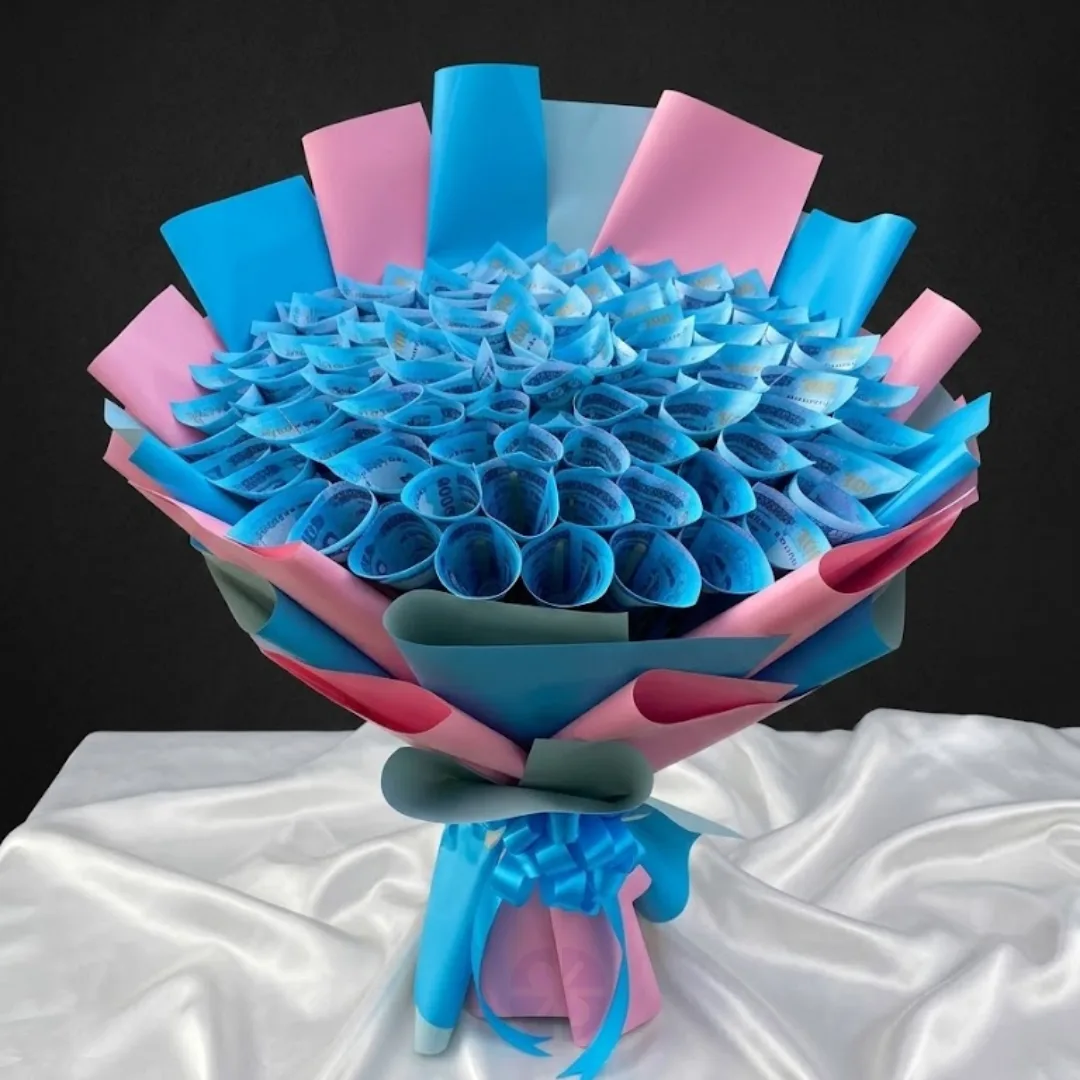 100 Taka Grand Celebration 100 Notes Money Bouquet