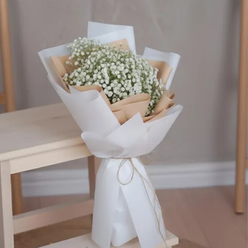 Chinese White Gypsophila Bouquet
