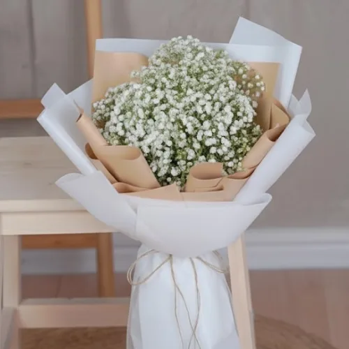 Chinese White Gypsophila Bouquet