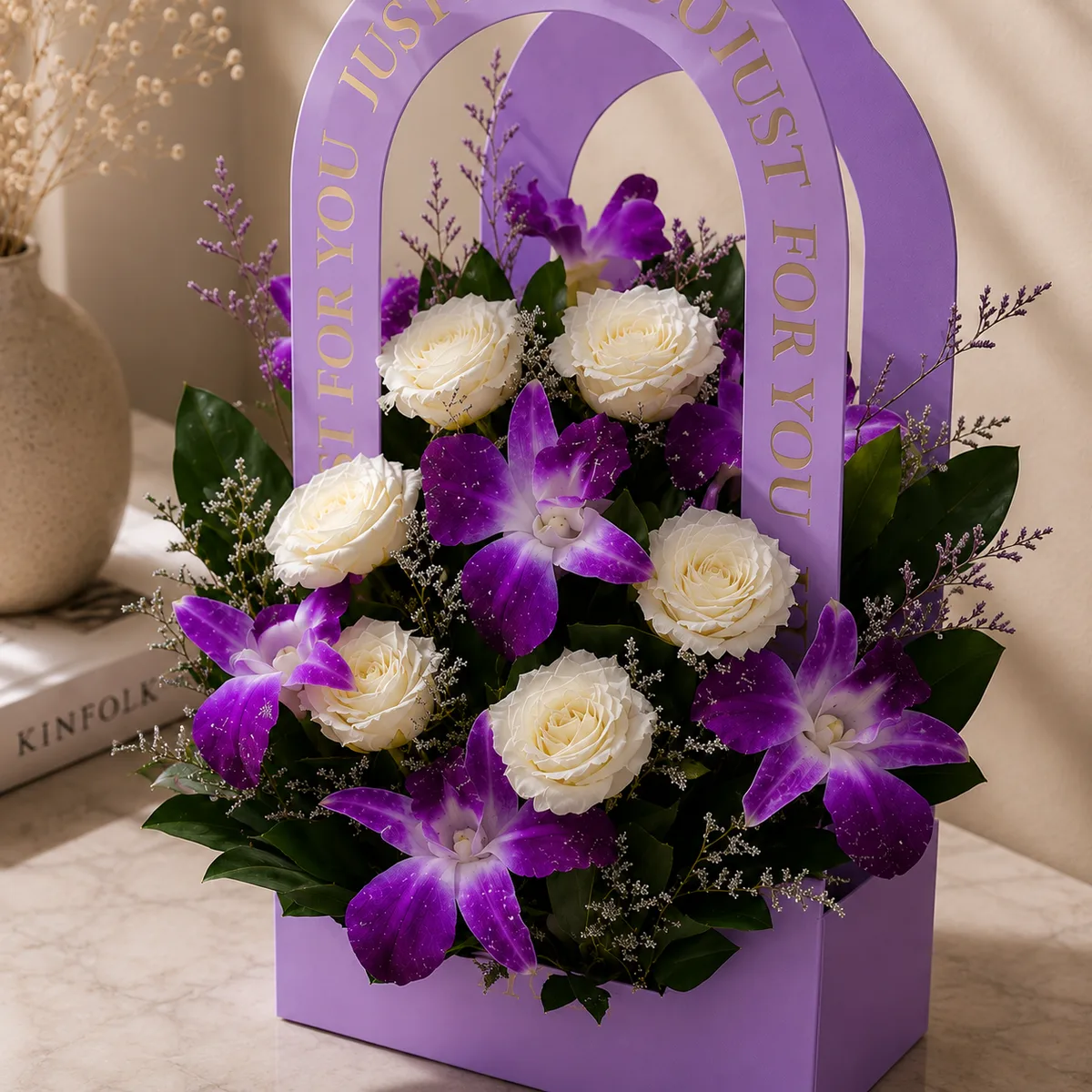 Divine Harmony Orchid & Rose Bag