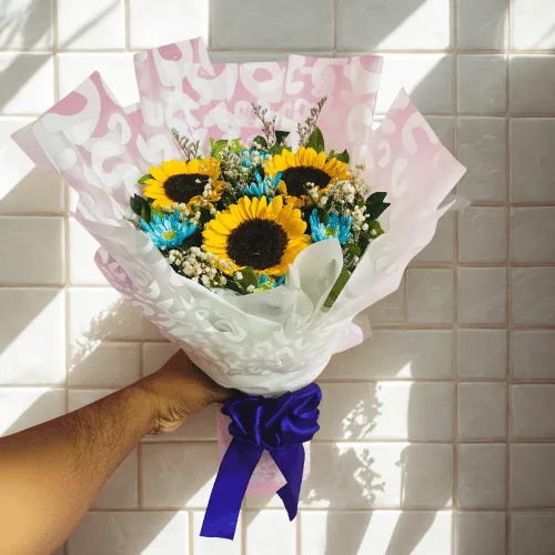 Sun-Kissed Joy Sunflower Bouquet