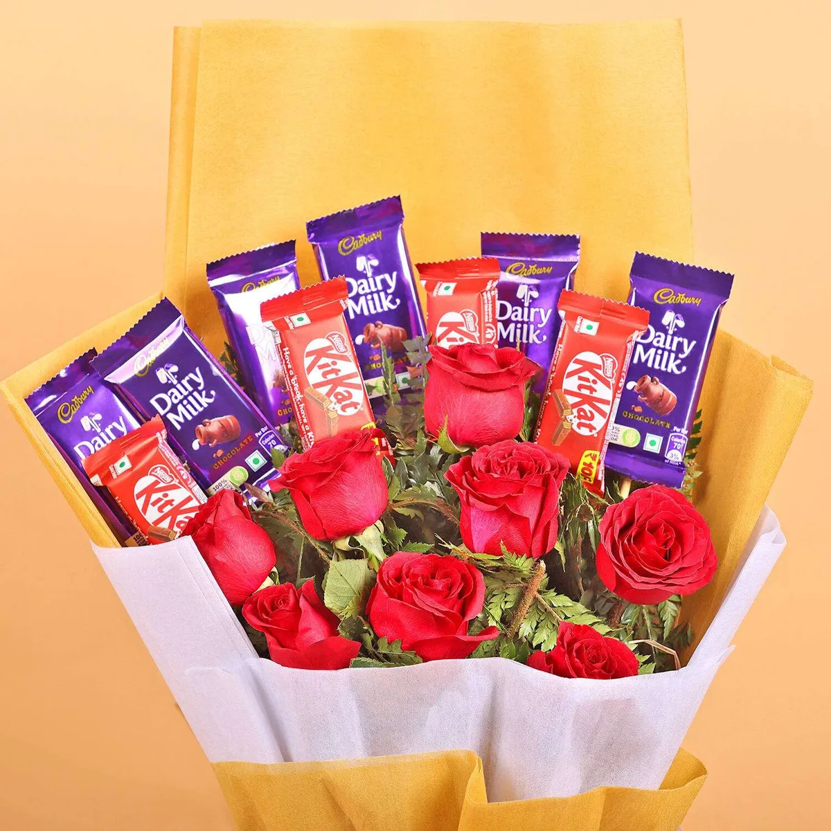 Dairy Milk & KitKat Gift for Romantic Occasions