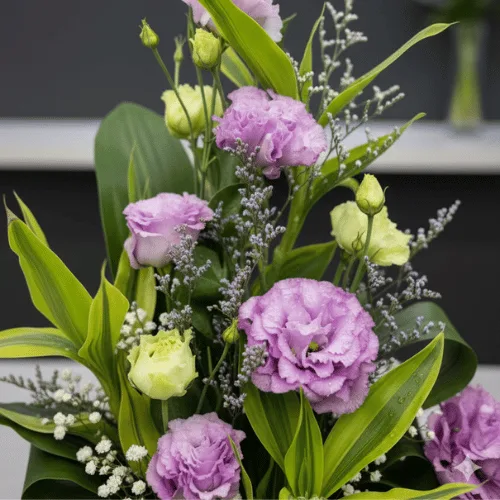 Elegant Flower Basket Arrangement – Luxury Gift Bouquet