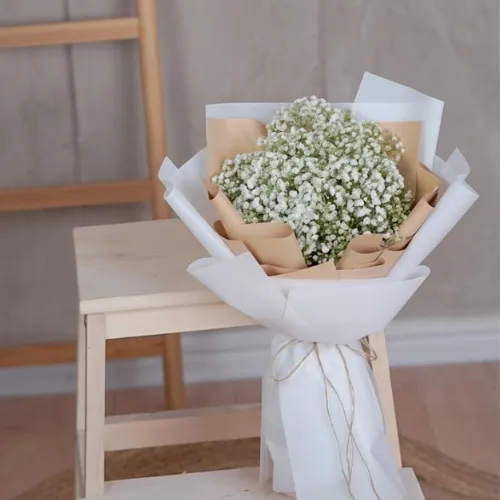 Chinese White Gypsophila Bouquet