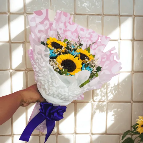 Sun-Kissed Joy Sunflower Bouquet